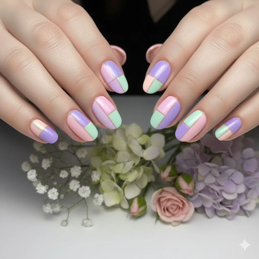 Color Block Pastels