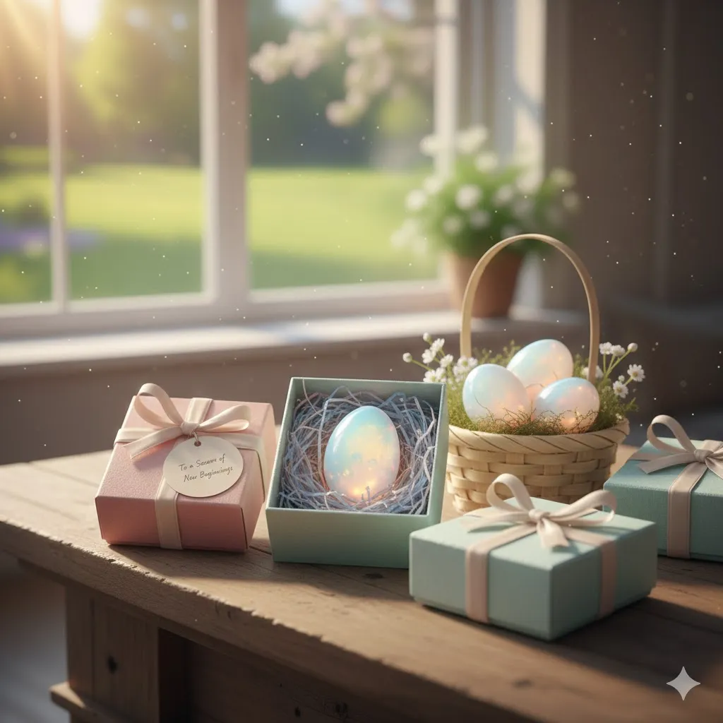 10 Magical Ways to Decorate Your Home with Opalite Easter Eggs 11 Gift Ideas