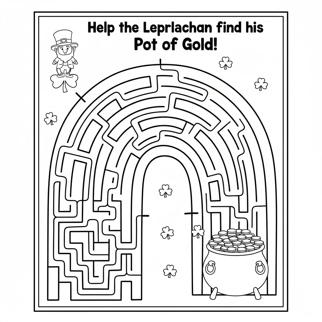 Pot of Gold Maze 1