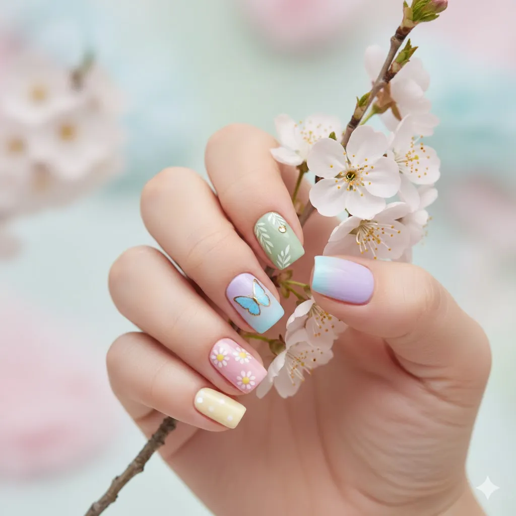 Short Spring Nails