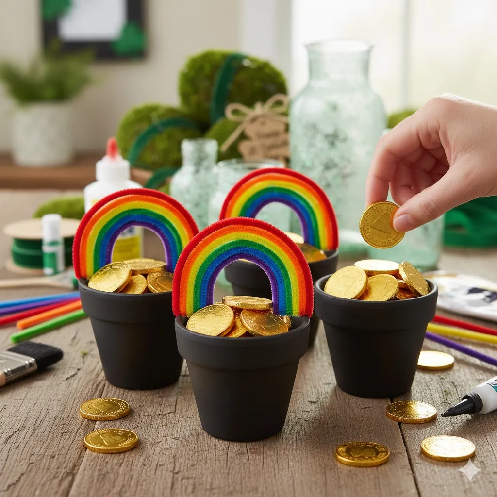 Turning Your Home Emerald: 15 Creative St. Patrick’s Day Crafts 10 Terracotta Pot