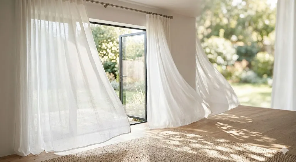 30 Spring Home Decor Ideas: The Ultimate Guide to Refreshing Your Space 7 The Sheer Curtain