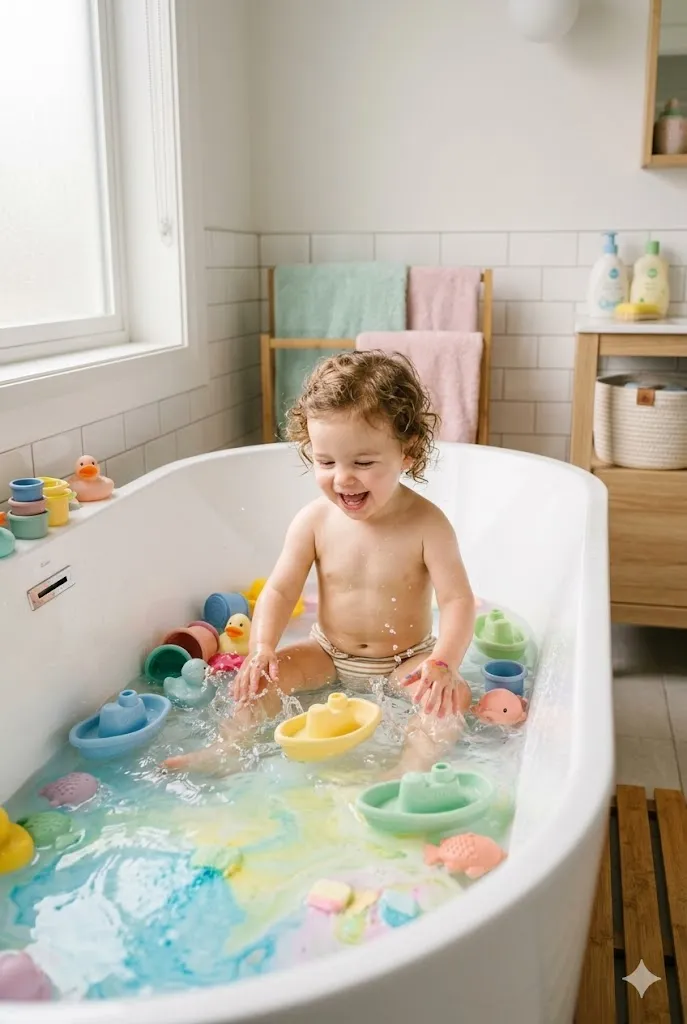 17 Creative & Fun Toddler Easter Basket Ideas (2026 Guide) 9 Bath Toys Color Drops