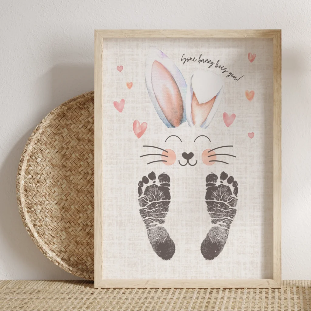 17 Easter Crafts for Kids: Fun and Creative Activities for 2026 12 Bunny Footprint Art