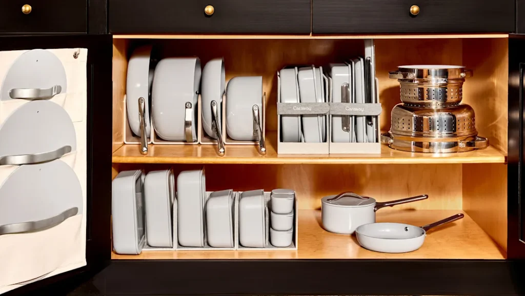 Pots and Pans Storage Ideas for Any Kitchen 5 Cookware Set Bakeware Set Food Storage Set