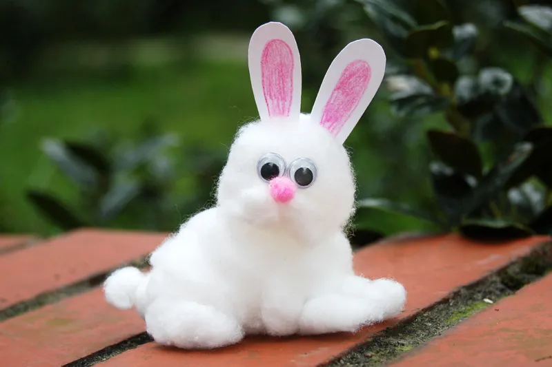 17 Easter Crafts for Kids: Fun and Creative Activities for 2026 16 Cotton Ball Bunny Craft