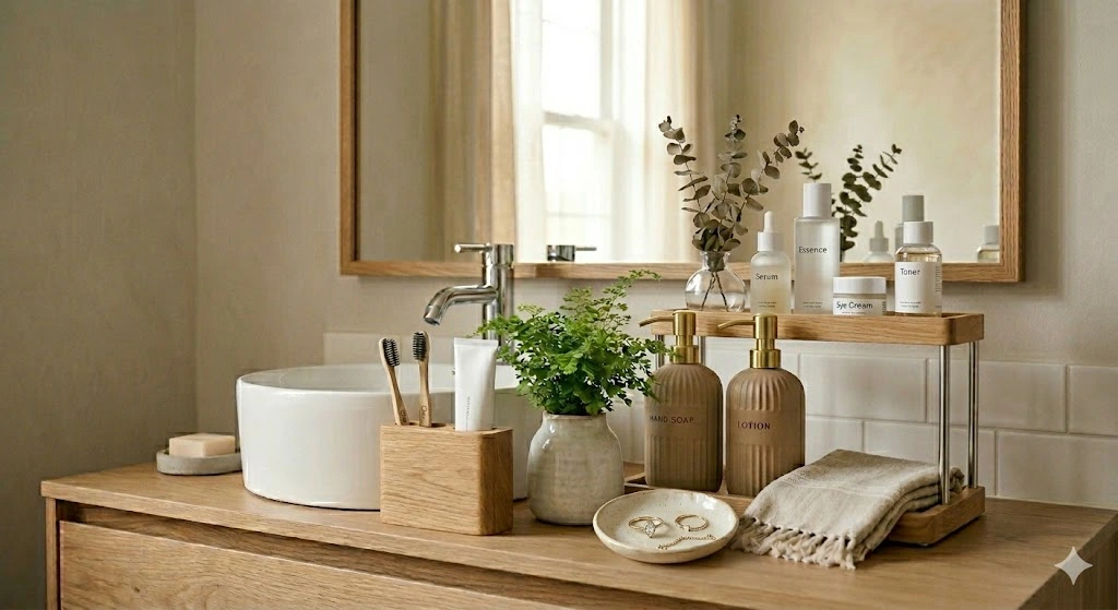 15 Creative Bathroom Countertop Accessories Ideas to Transform Your Vanity 7 Jewelry Dish