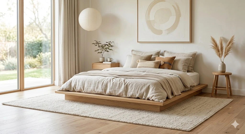 15 Aesthetic Small Bedroom Ideas: The Ultimate Guide to Cozy, Small-Space Living 2 Low Profile Bed Revolution