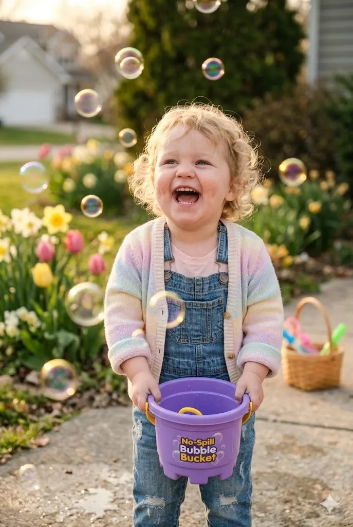 17 Creative & Fun Toddler Easter Basket Ideas (2026 Guide) 3 No Spill Bubbles
