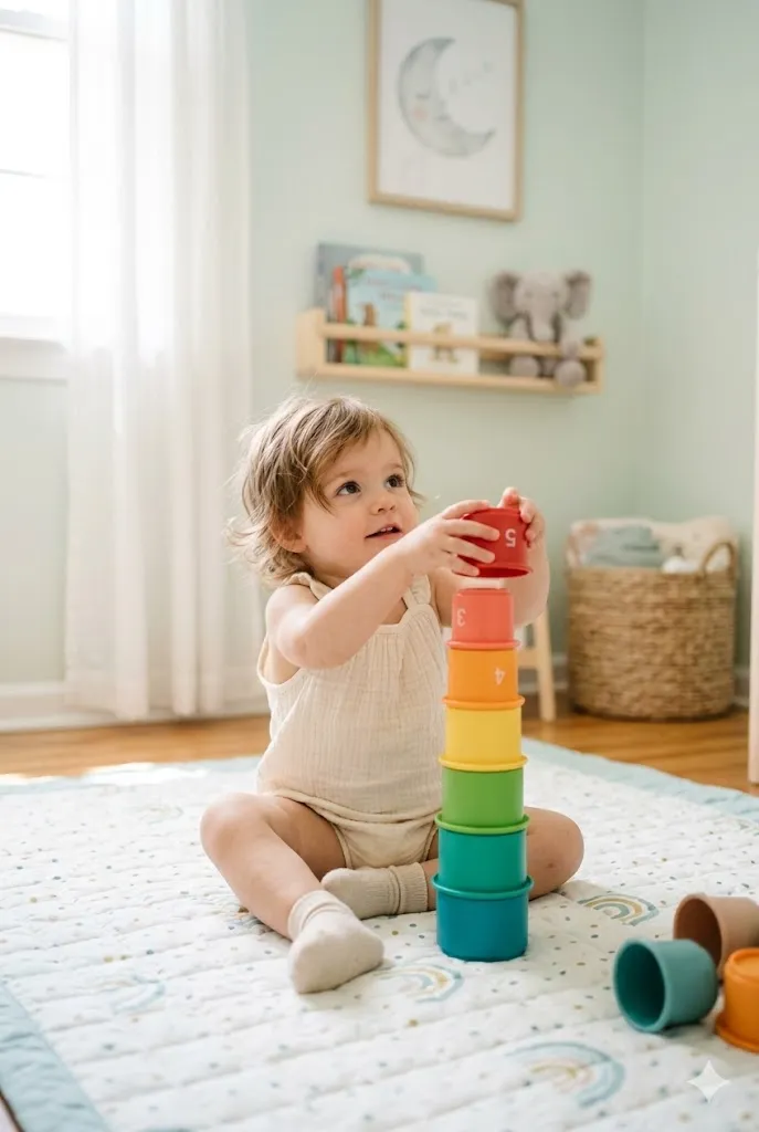 17 Creative & Fun Toddler Easter Basket Ideas (2026 Guide) 12 Stacking Cups