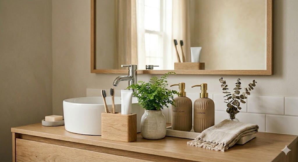15 Creative Bathroom Countertop Accessories Ideas to Transform Your Vanity 5 Toothbrush Holder