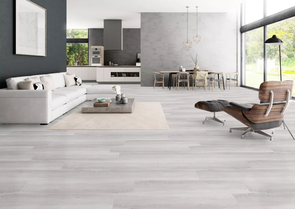 Best Laundry Room Tile Ideas for Floors, Walls & Backsplashes 7 Wood Look Porcelain Planks