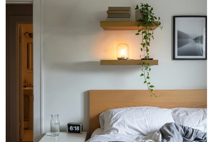 Floating Shelf Ideas for Home Organization That Look Stylish 15 20 Ways to Use Shelving Over Your Bed | Wayfair