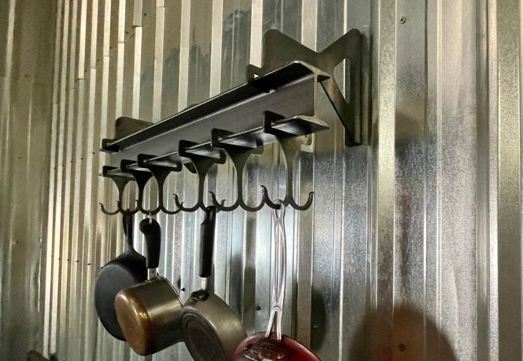 Pots and Pans Storage Ideas for Any Kitchen 7 wall rack 1