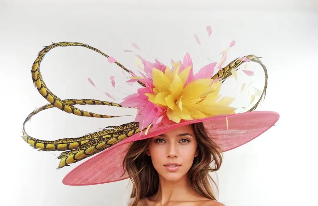 13 Best Kentucky Derby Hat Ideas for Women 2026 | Extravagant Wide Brim Hats, Fascinators & Trends 10 Kentucky Derby Hat Fancy Extra Large