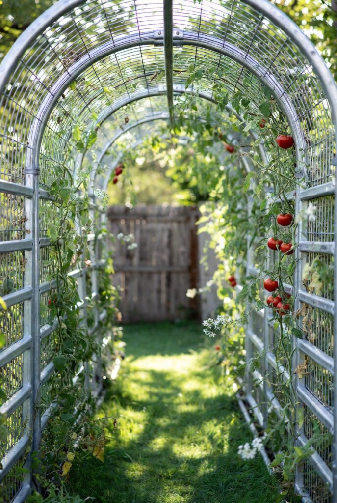 21 Best DIY Trellis Ideas For The Gardener In You 3 Repurposed Pallet Wood Trellis