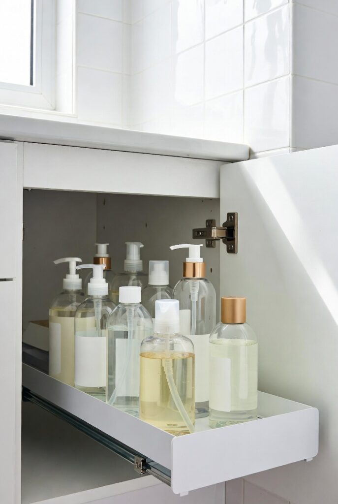 Affordable Bathroom Cabinet Organizers: 10 Budget-Friendly Solutions for a Clutter-Free Bathroom in 2026 2 Two Tier Under Sink Sliding Organizers