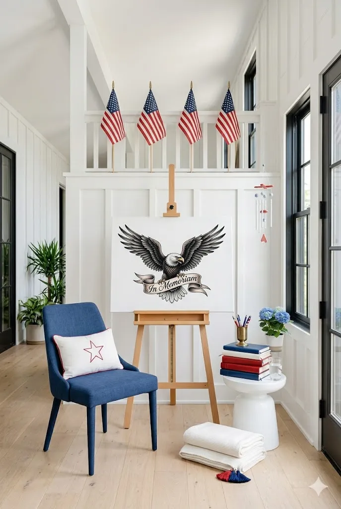 majestic bald eagle tattoo