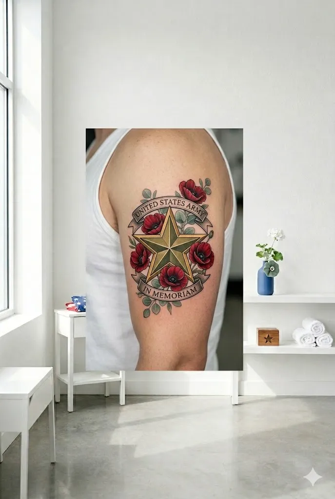 military branch insignia tattoo