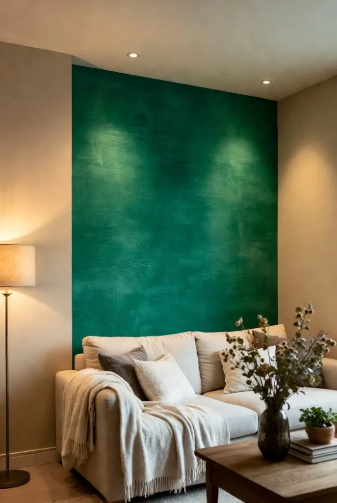 Bold Accent Walls with Paint or Wallpaper