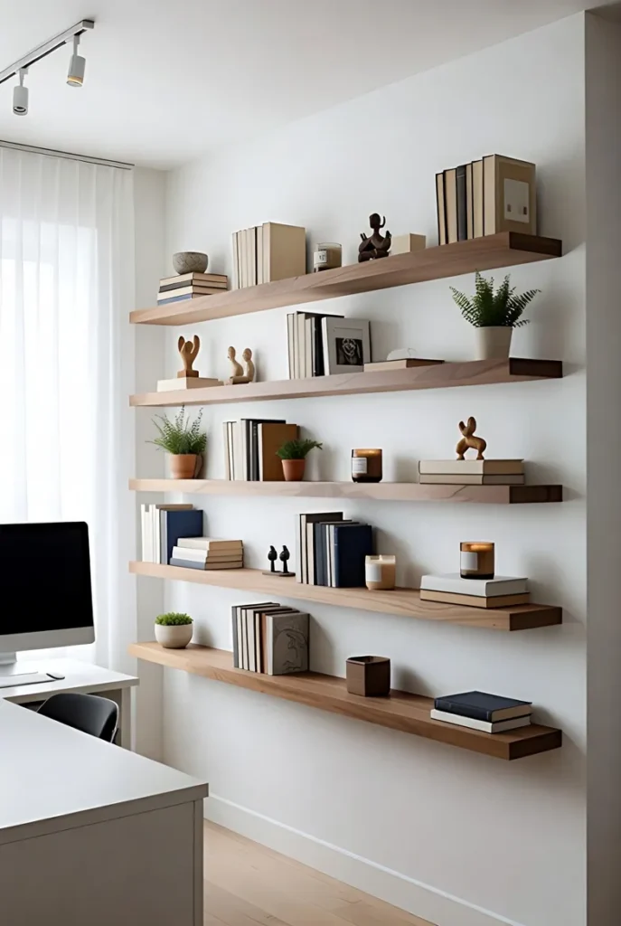 Floating Shelves for Display